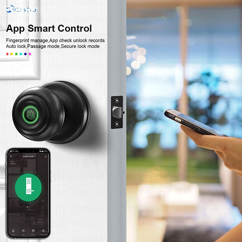 Smart Bluetooth Fingerprint lock With Keyless Entry