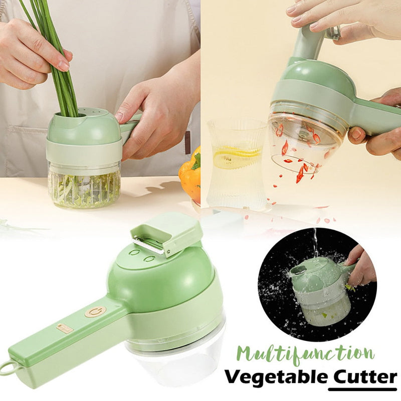Multifunctional Electric Food Chopper and Vegetable Cutter